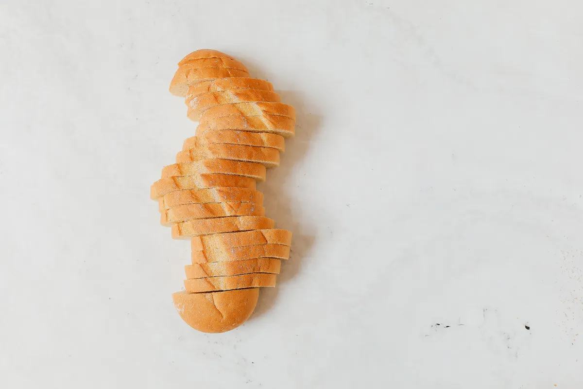 Pain de campagne tranché