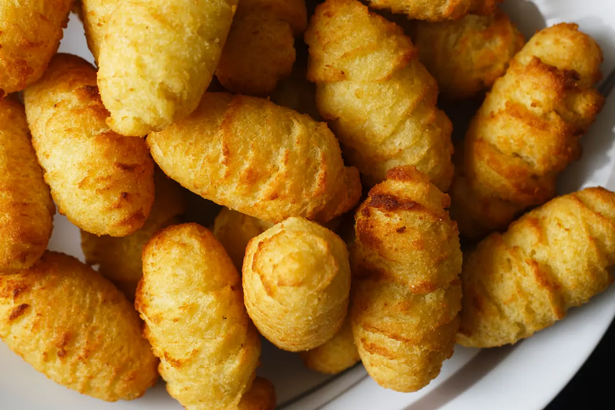 Croquettes de pommes de terre dorées